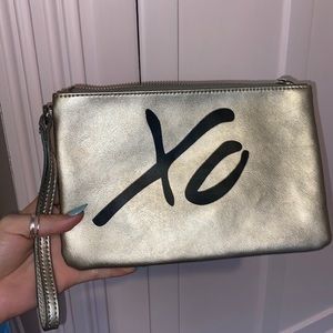 Banana republic gold wristlet